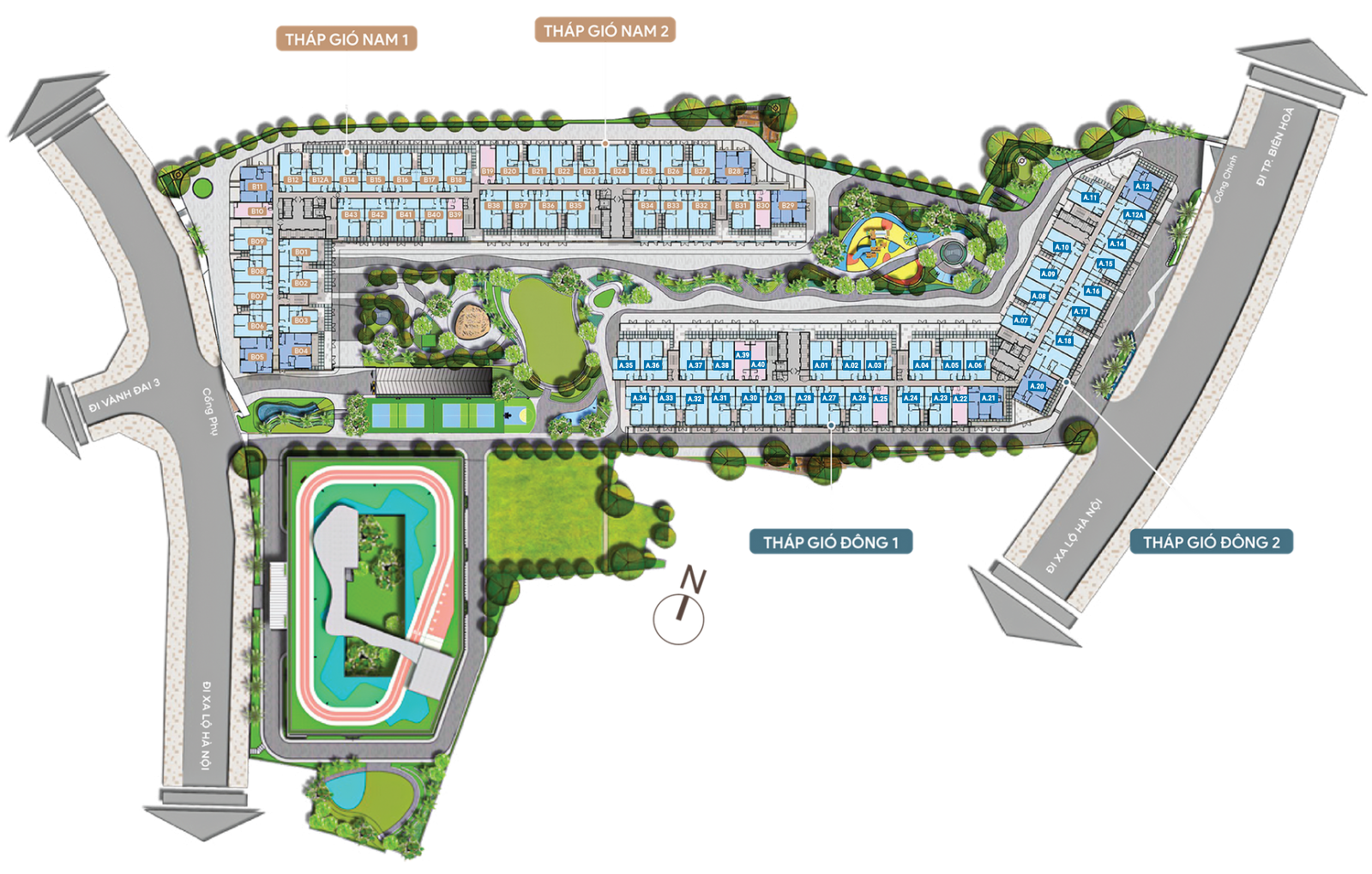 Mat bang du an the gio riverside